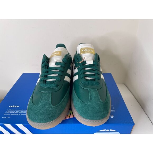Adidas Samba Golf Shoes Spikeless Collegiate Green Gum Mens JP8652 - Picture 3 of 12